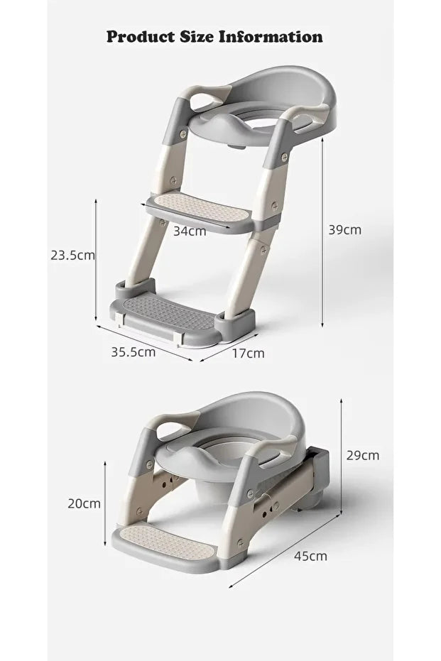 PottyBuddy Çocuklar İçin Ayaklı Klozet merdiveni