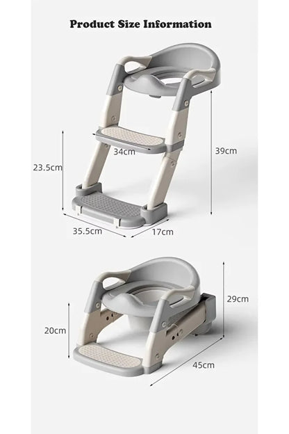PottyBuddy Çocuklar İçin Ayaklı Klozet merdiveni