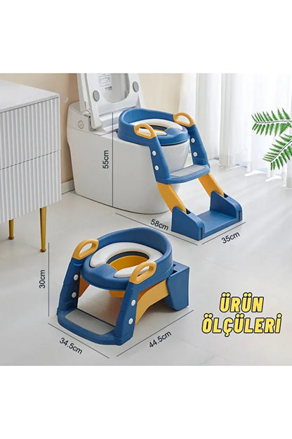 PottyBuddy Çocuklar İçin Ayaklı Klozet merdiveni