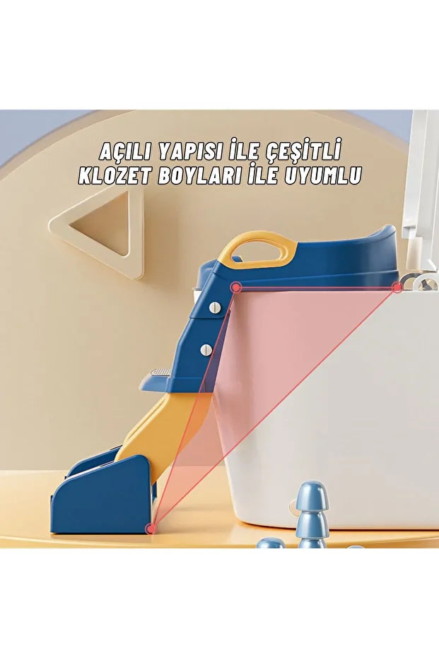 PottyBuddy Çocuklar İçin Ayaklı Klozet merdiveni