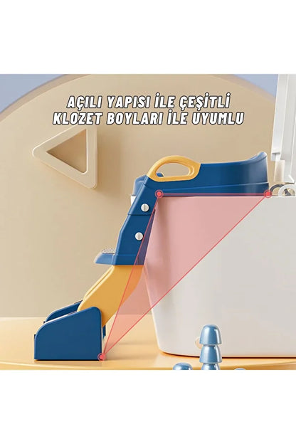 PottyBuddy Çocuklar İçin Ayaklı Klozet merdiveni
