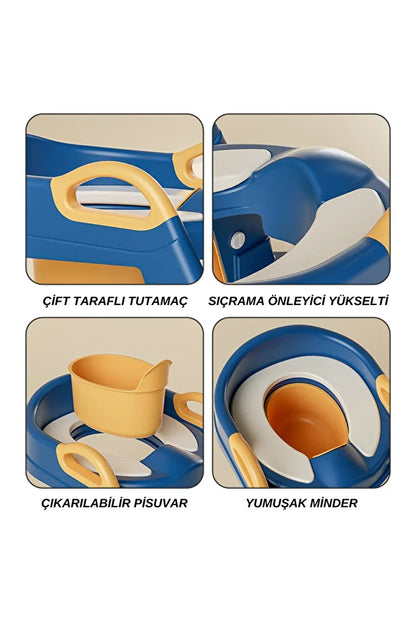 PottyBuddy Çocuklar İçin Ayaklı Klozet merdiveni